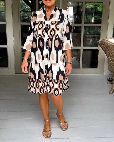 Sofia | Bedrucktes Kleid