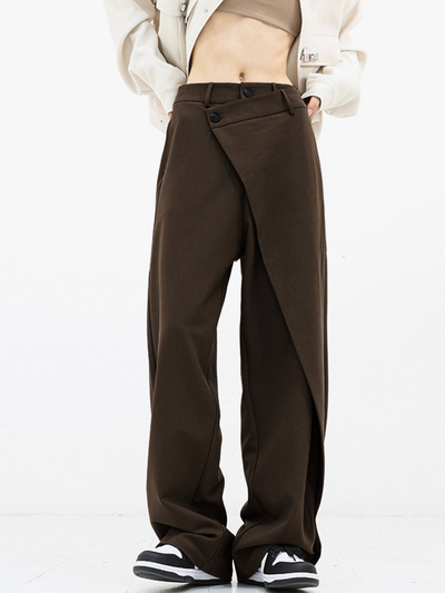 Mia | Asymmetrische Baggy-Hose