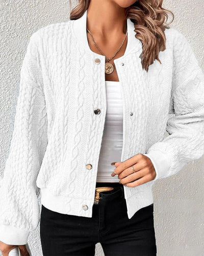 Clara | Bequemes kurze Strickjacke