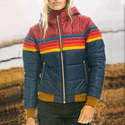 Lydia | Stilvolles Farbblock Jacke