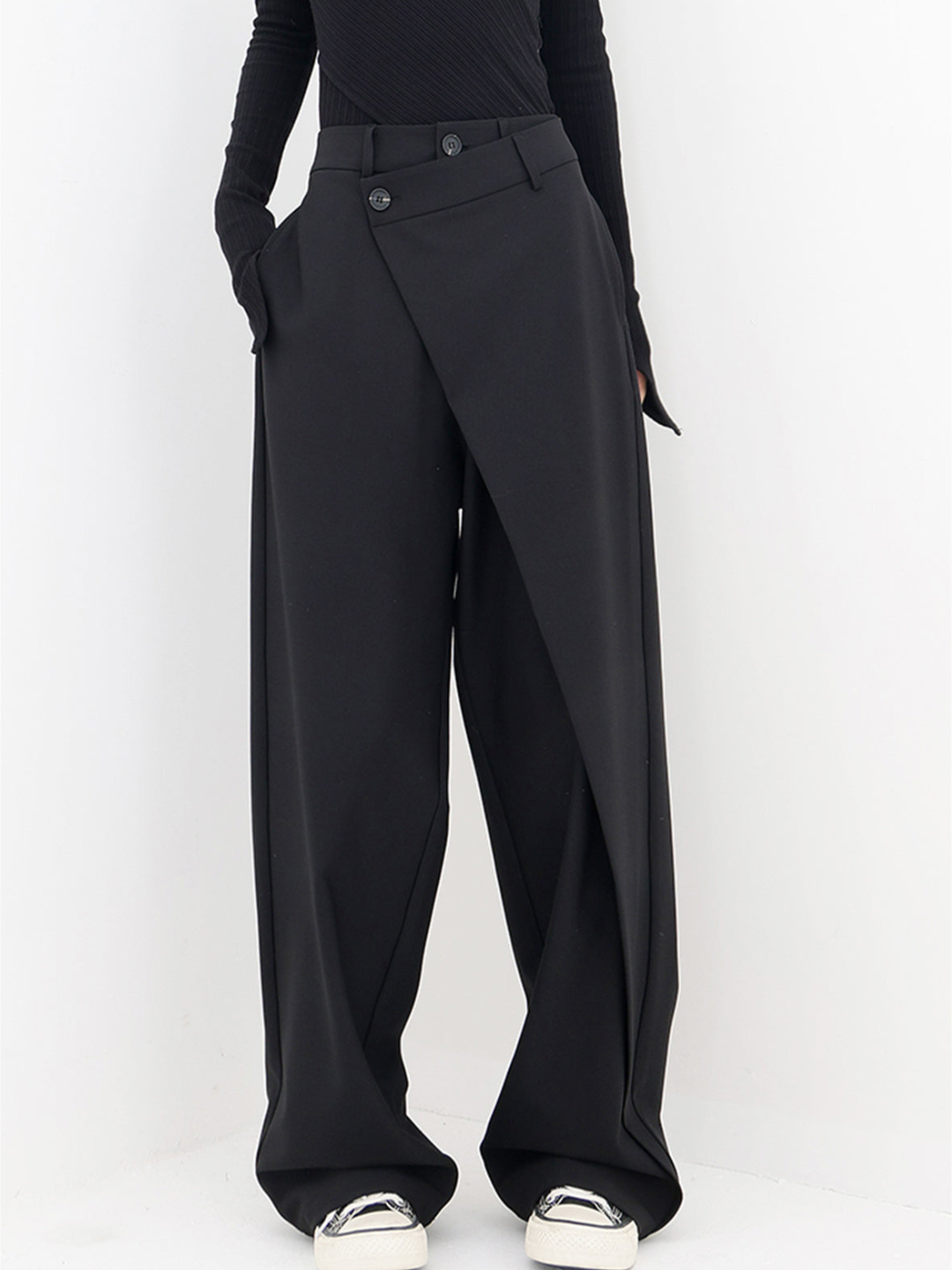Mia | Asymmetrische Baggy-Hose