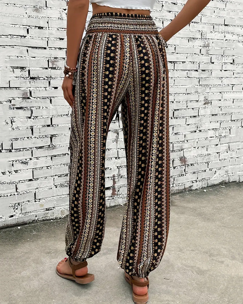 Diya | Lässiges bedruckte Hose