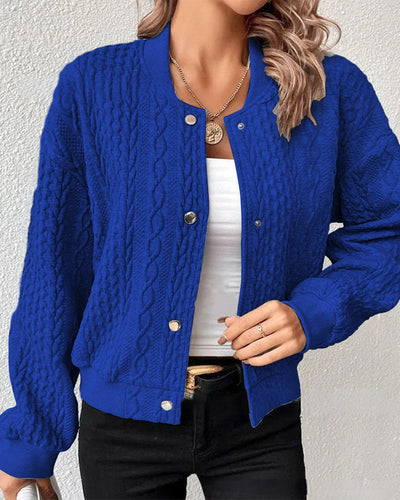 Clara | Bequemes kurze Strickjacke