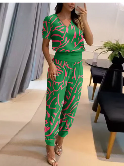 UrbanElegance™ - Bluse und Hose