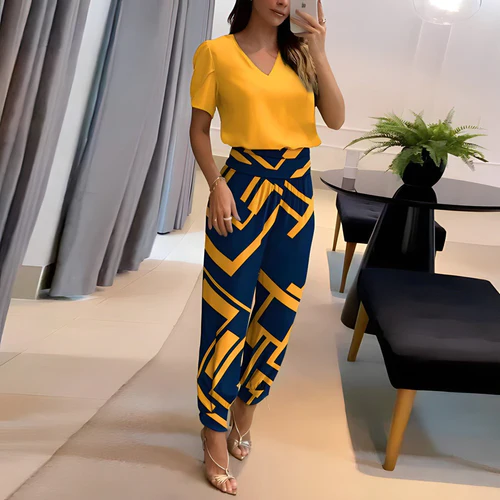 UrbanElegance™ - Bluse und Hose