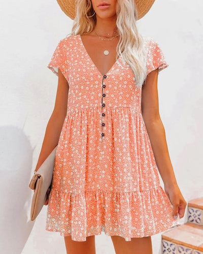 Alani | Freizeitkleid mit V-Ausschnitt