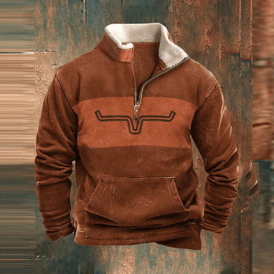 Hermann | Quarz Reißverschluss Pullover