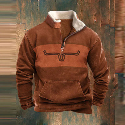 Hermann | Quarz Reißverschluss Pullover