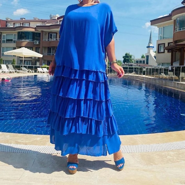Haifa | Modisches Stufenkleid