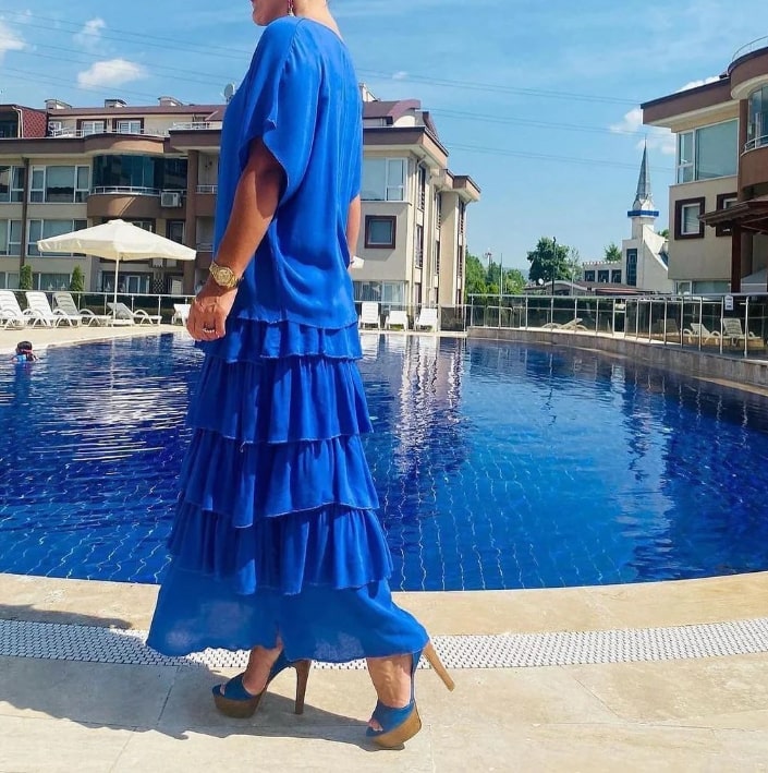 Haifa | Modisches Stufenkleid