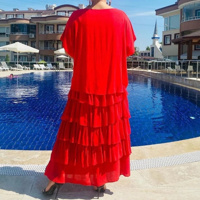 Haifa | Modisches Stufenkleid