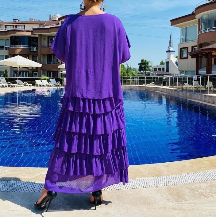 Haifa | Modisches Stufenkleid