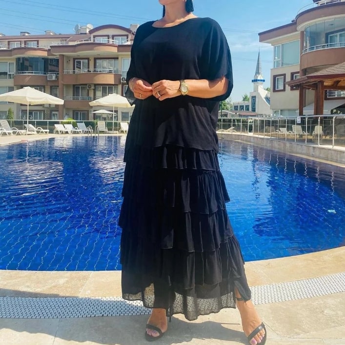 Haifa | Modisches Stufenkleid