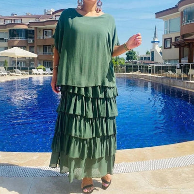 Haifa | Modisches Stufenkleid