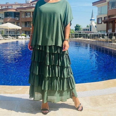 Haifa | Modisches Stufenkleid