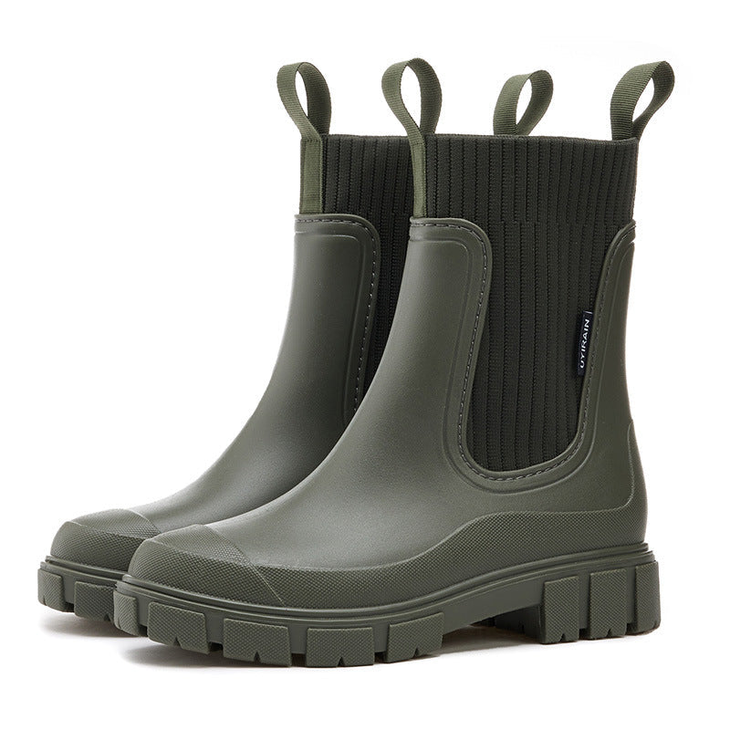 Kerstin | Wasserdichte Stiefel mit dicken Sohlen