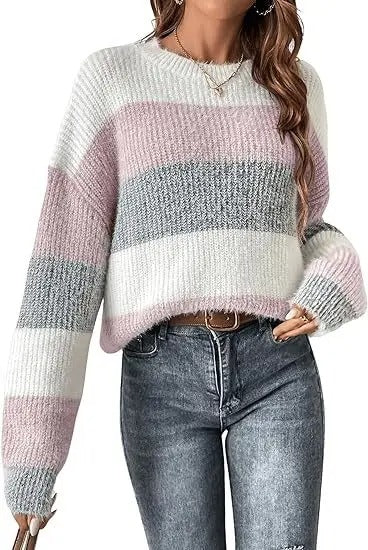 Toma | Pullover mit Rundhalsausschnitt