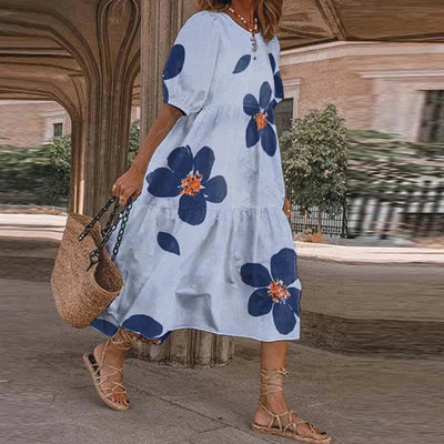 Francia | Schönes bedrucktes Kleid