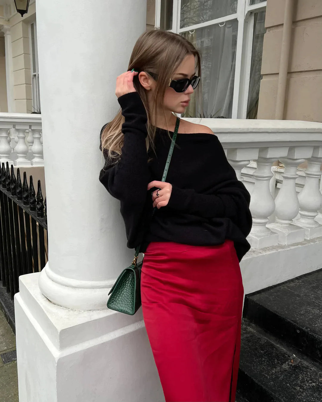 CRESSIDA | ELEGANTES ASYMMETRISCHES DAMENTOP