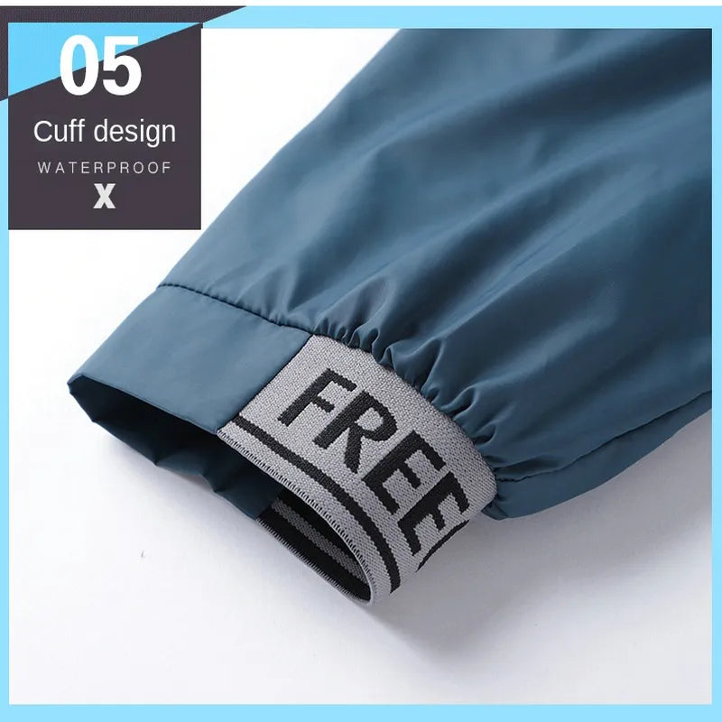 Devid | Windjacke mit Kapuzenpulli