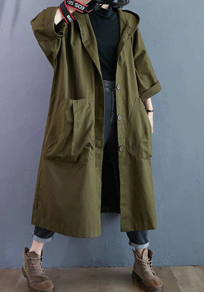 Karla | Langer Mantel für Herbst und Winter